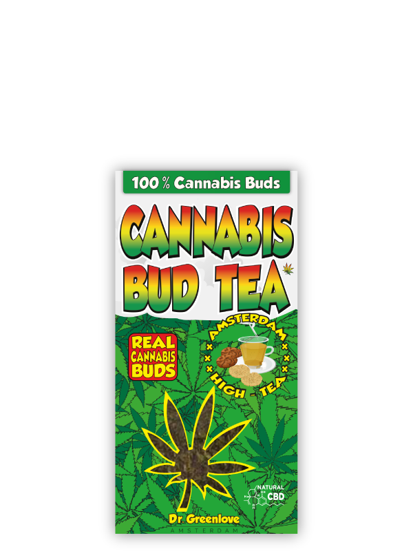 100% Cannabis Bud Tea