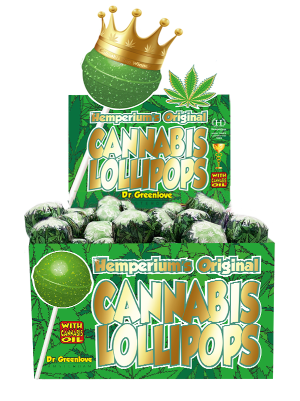 Hemperiums Original Cannabis Lollipops (sucettes au cannabis)