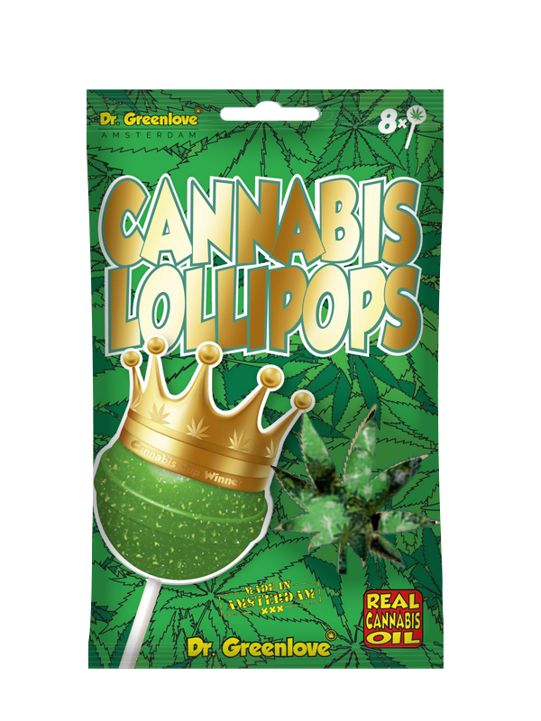 Cannabis Lollipops Hemperium Original 8-pack